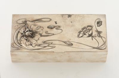 Moritz Hacker, a large casket with water lilies, Vienna, c. 1900/10 - Jugendstil and 20th Century Arts and Crafts