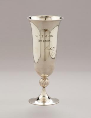 A silver goblet or vase, Jarosinski & Vaugoin, Vienna, 1934 - Jugendstil and 20th Century Arts and Crafts
