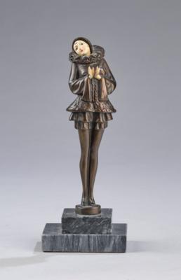 Tänzerin aus Bronze, Entwurf: um 1920 - Kleinode des Jugendstils & Angewandte Kunst des 20. Jahrhunderts