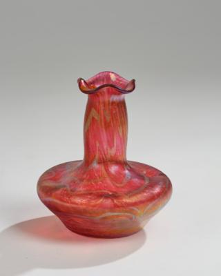 A vase, designed by Otto Thamm, 1901, Fritz Heckert, Petersdorf, c. 1901 - Jugendstil and 20th Century Arts and Crafts