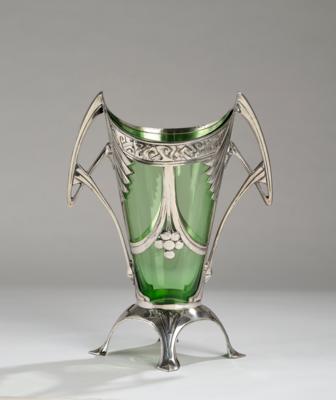 A silver-plated handled vase in Liberty style, c. 1900 - Secese a umění 20. století
