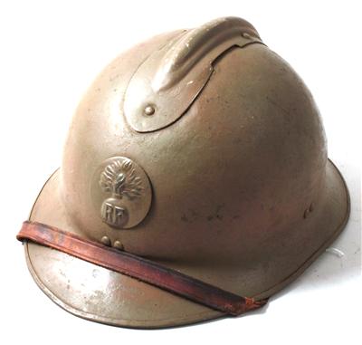Französischer Stahlhelm, - Armi d'epoca, uniformi e militaria