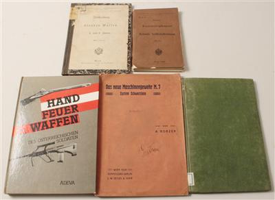 Konvolut Waffenliteratur, - Antique Arms, Uniforms and Militaria