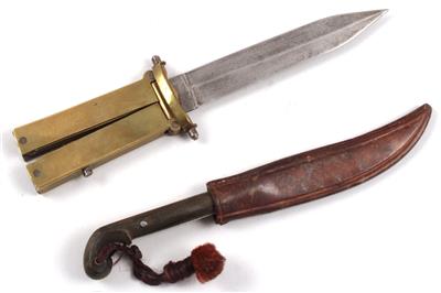 Konvolut: Messer und Dolch, - Historische Waffen, Uniformen, Militaria