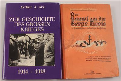 Konvolut von 2 Büchern: - Historische Waffen, Uniformen, Militaria