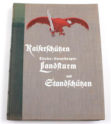 Buch 'Kaiserschützen, Tiroler-Vorarlberger Landsturm und Standschützen', - Starožitné zbran?