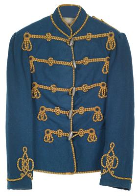 Mannschaftsattila Muster 1861für einen Husaren der k. k. Husarenregimenter Nr. 4, 7, oder 12. - Historische Waffen, Uniformen, Militaria