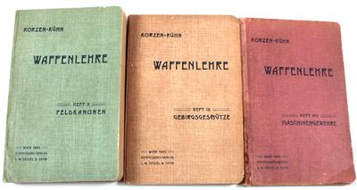 Konvolut Waffenlehrbücher 'Waffenlehre' - Starožitné zbraně