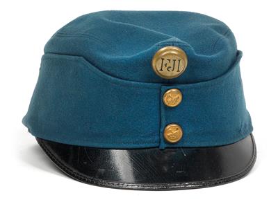 Lichtblaue Feldkappe für Mannschaften - Armi d'epoca, uniformi e militaria