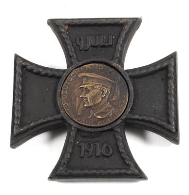 Geschwärztes Eisernes Kreuz - Historische Waffen, Uniformen, Militaria