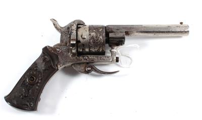 Lefaucheux-Revolver, - Antique Arms, Uniforms and Militaria