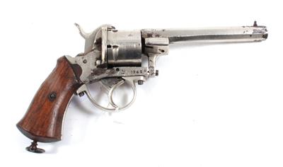 Lefaucheux-Revolver, - Antique Arms, Uniforms and Militaria