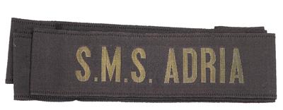 Kappenband für Matrosen der k. u. k. Kriegsmarine - Armi d'epoca, uniformi e militaria