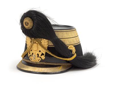 Artillerie-Tschako für Offiziere Muster 1878 - Historische Waffen, Uniformen, Militaria