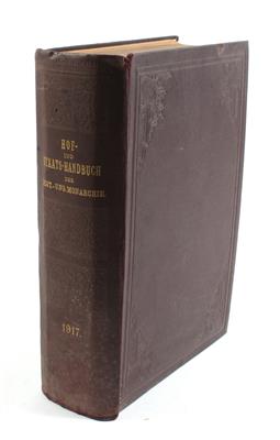 Hof- und Staats-Handbuch der Österreichisch-Ungarischen Monarchie für das Jahr 1917, - Antique Arms, Uniforms and Militaria