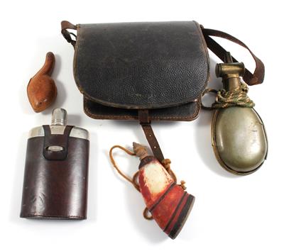 A hunting mixed lot, - Armi d'epoca, uniformi e militaria