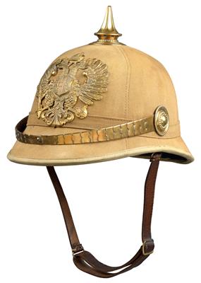 Korkhelm für Mannschaften der k. k. Gendarmerie M.1902 - Historische Waffen, Uniformen, Militaria; Sonderteil: Die k.u.k. Armee im Ersten Weltkrieg