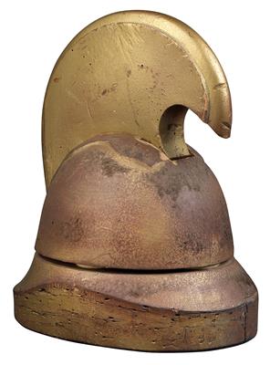 A press model for manufacturing dragoon helmets, - Starožitné zbraně