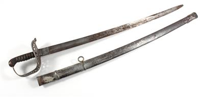 Säbel für Offiziere der k. k. Kavallerie, - Historische Waffen, Militaria, Schwerpunkt Österreich (Ungarn) und Kronländer vom 15. Bis zum 20. Jh.