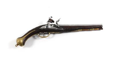 Steinschlosspistole, - Antique Arms, Militaria