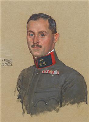 Alexander Pock (Znaim 1871-1950 Wien), - Armi d'epoca, uniformi e militaria