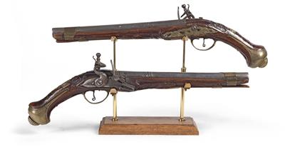Steinschlosspistolenpaar, - Starožitné zbraně