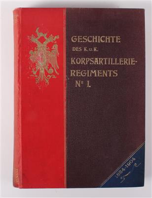 Geschichte des K. u. K. Korpsartillerie-Regiments No. 1, 1854-1904 - Starožitné zbraně