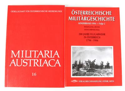 Konvolut Schriften der Reihe Militaria Austriaca und Österreichische Militärgeschichte, - Antique Arms, Uniforms and Militaria