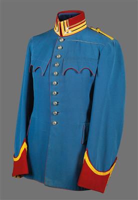 Lichtblaue Ulanka für Stabswachtmeister der Ulanenregimenter Nr. 8 oder 3 - Antique Arms, Uniforms and Militaria