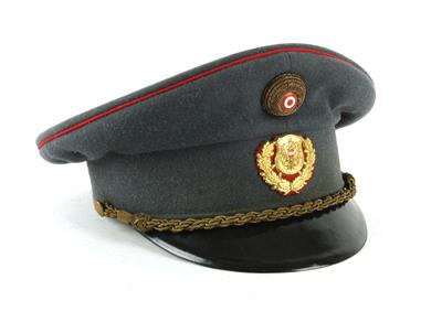 Tellerkappe für österreichische Gendarmerie, - Armi d'epoca, uniformi e militaria