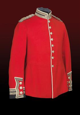 Waffenrock zur Galauniform eines Officers der Guards-Brigade - Armi d'epoca, uniformi e militaria