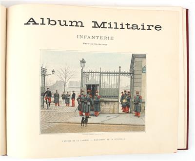 Buch: Album Militaire, - Historische Waffen, Uniformen, Militaria