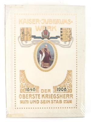 Buch - Kaiserjubiläumswerk 1848 1908, - Historische Waffen, Uniformen, Militaria