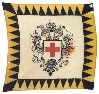 Flagge der Österreichischen Gesellschaft vom Roten Kreuz - Armi d'epoca, uniformi e militaria