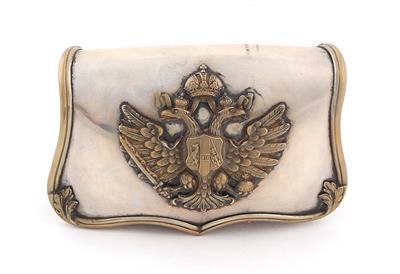 Kartusche für Offiziere der reitenden Truppen der k. u. k. Armee - Antique Arms, Uniforms and Militaria