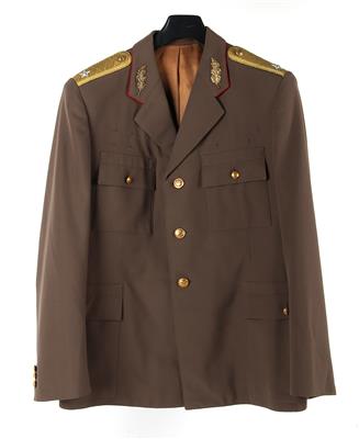 Uniformensemble (erdbraun) für einen Vezerönagy (Generalmajor) der ungarischen Honved vor 1989, - Armi d'epoca, uniformi e militaria