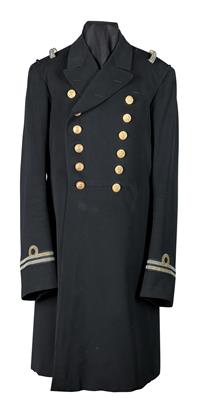 Flottenrock für einen Fregattenleutnant der k. u. k. Kriegsmarine, laut Adjustierungsvorschrift 1910/12, - Historische Waffen, Uniformen, Militaria