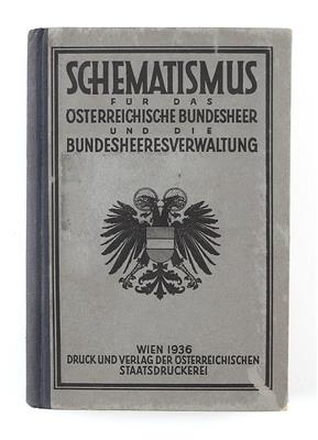 Schematismus für das Österreichische Bundesheer und die Bundesheeresverwaltung, - Antique Arms, Uniforms and Militaria