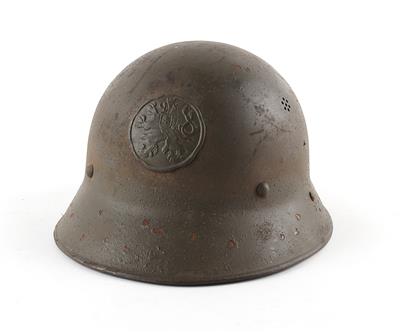 Tschechoslowakischer Stahlhelm, - Historische Waffen, Uniformen, Militaria