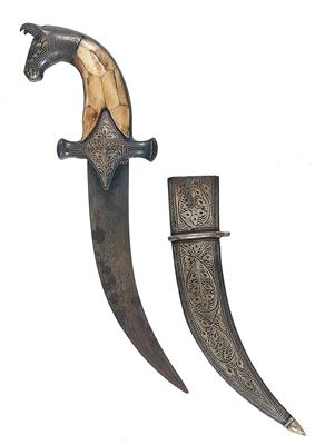 Indischer Krummdolch, - Antique Arms, Uniforms and Militaria