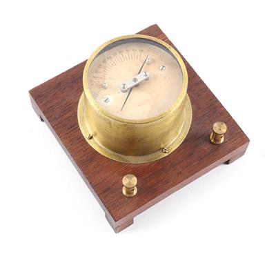 Galvanometer der k. u. k. Armee f. d. technischen Truppen um 1914, - Historische Waffen, Uniformen, Militaria