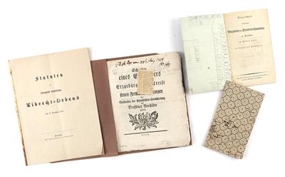 Konvolut diverse Ephemera Dresden: - Historische Waffen, Uniformen, Militaria