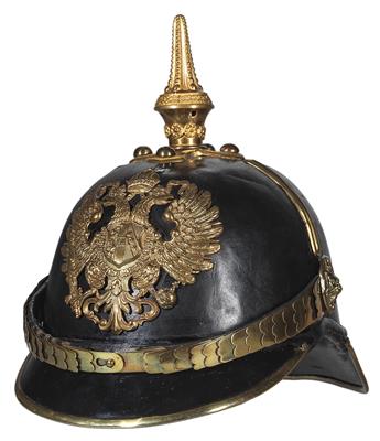 Helm M1899 für Mannschaften der k. k. Gendarmerie, - Armi d'epoca, uniformi e militaria