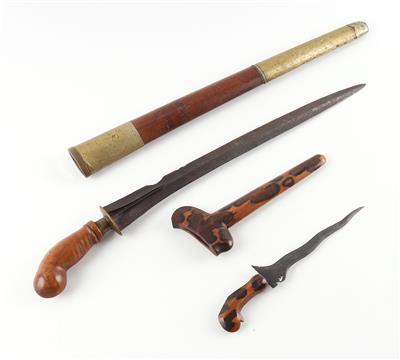 Zwei Kris, - Armi d'epoca, uniformi e militaria