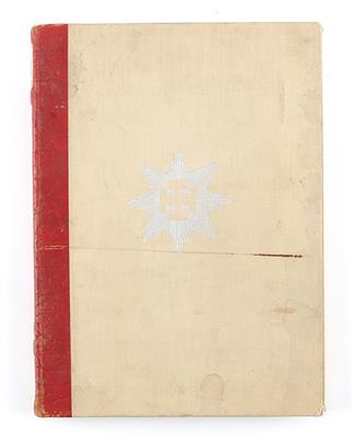 Ehrenbuch des Österreichischen Verdienstordens der 1. Republik bzw. des Ständestaates, - Antique Arms, Uniforms and Militaria