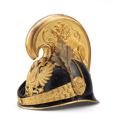 Helm für k. u. k. Dragoneroffiziere M 1905, - Armi d'epoca, uniformi e militaria