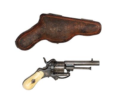 Lefaucheux-Revolver, - Historische Waffen, Uniformen, Militaria