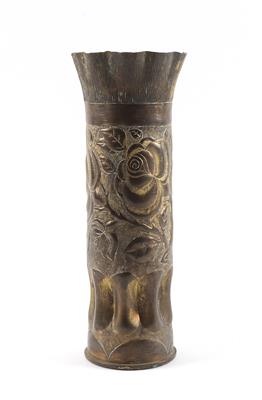 Vase, - Antique Arms, Uniforms and Militaria