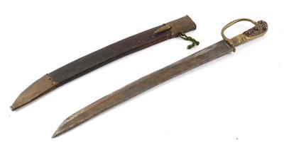 Jagdsäbel, - Historische Waffen, Uniformen, Militaria