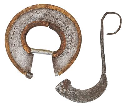 Ringmesser der Turkana und Acholi, - Historische Waffen, Uniformen, Militaria
